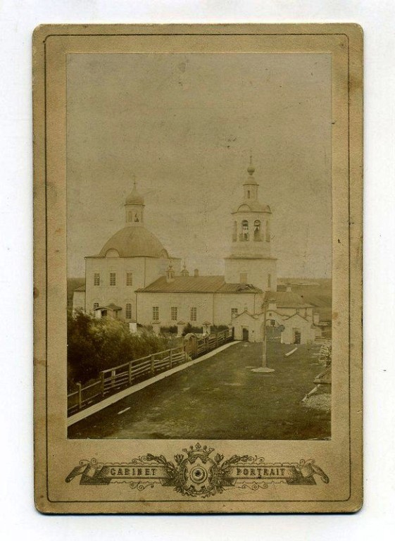Церковь Благовещения Пресвятой Богородицы, Егошинская (Лузский район, Кировская область). архивная фотография, Фото 1900 г. из фондов Вологодского государственного историко-архитектурного и художественного музея-заповедника