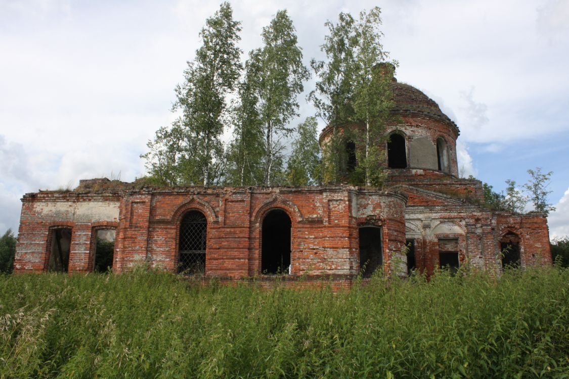 Церковь Троицы Живоначальной, Сысоево (Некоузский район, Ярославская область). фасады