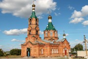 Церковь Михаила Архангела, вид с северо-запада<br>, Демшинка, Добринский район, Липецкая область