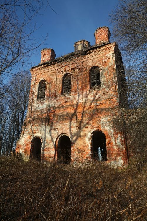 Новопавловское. Церковь Николая Чудотворца. фасады