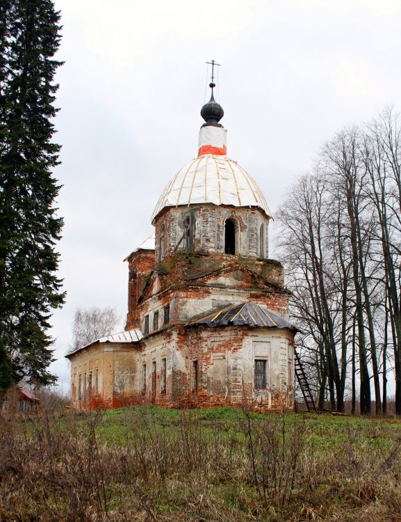 Церковь Симеона и Анны, Новосёлки (Борисоглебский район, Ярославская область). фасады