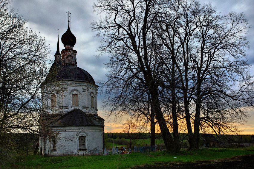 Церковь Положения Пояса Пресвятой Богородицы, Семёновское (Борисоглебский район, Ярославская область). фасады