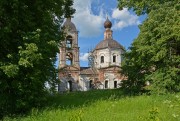 Церковь Положения Пояса Пресвятой Богородицы, Вид с юга<br>, Семёновское, Борисоглебский район, Ярославская область