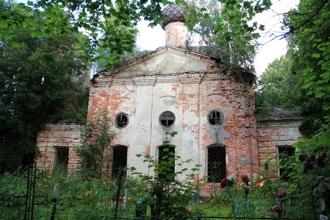Церковь Николая Чудотворца (Бориса и Глеба), Деревеньки (Борисоглебский район, Ярославская область). фасады