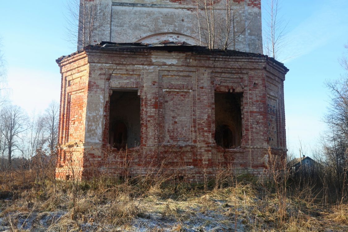 Церковь Зачатия Анны и Илии Пророка, Зачатье (Борисоглебский район, Ярославская область). архитектурные детали