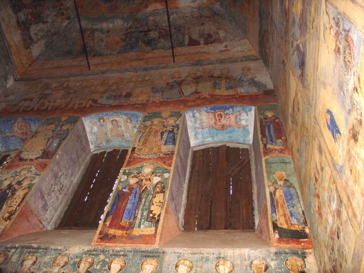 Церковь Николая Чудотворца, Веска (Борисоглебский район, Ярославская область). интерьер и убранство