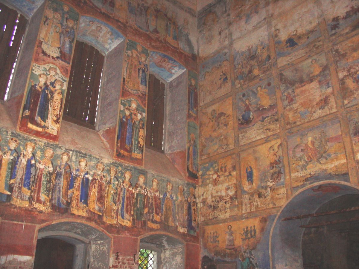 Церковь Николая Чудотворца, Веска (Борисоглебский район, Ярославская область). интерьер и убранство
