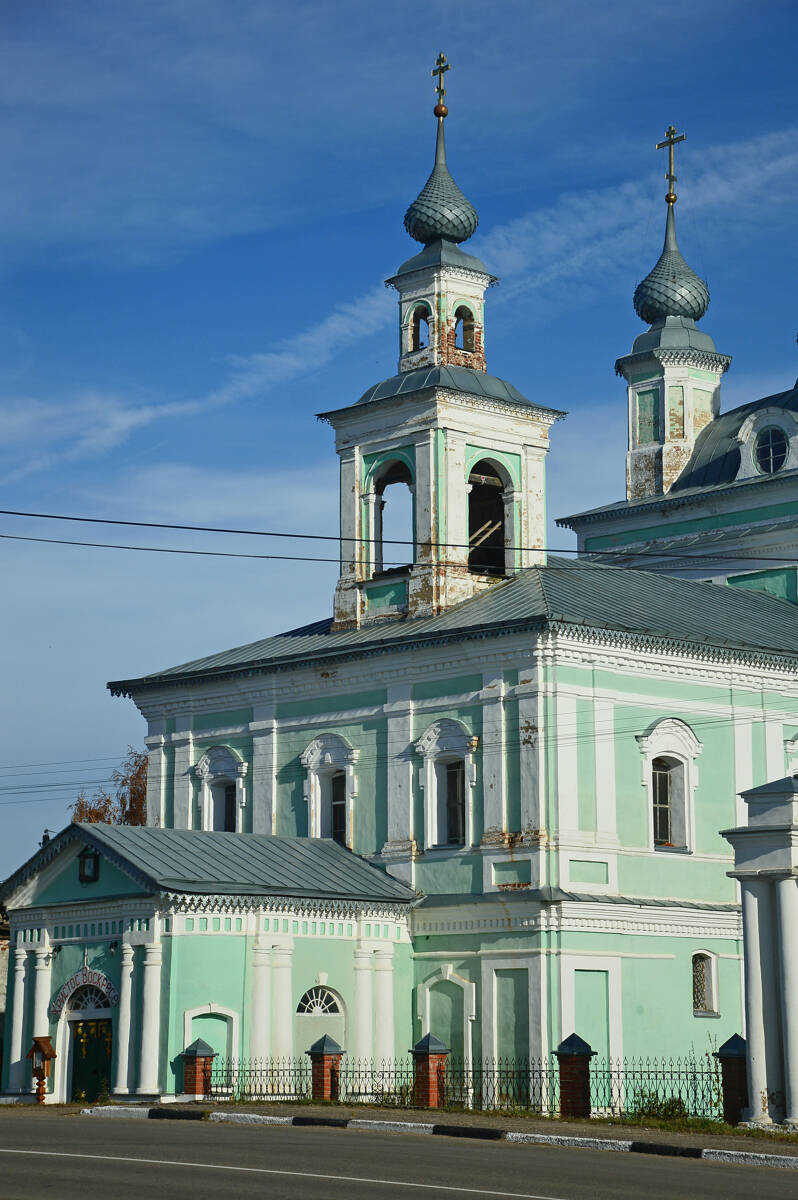 Церковь Троицы Живоначальной, Вощажниково (Борисоглебский район, Ярославская область). архитектурные детали