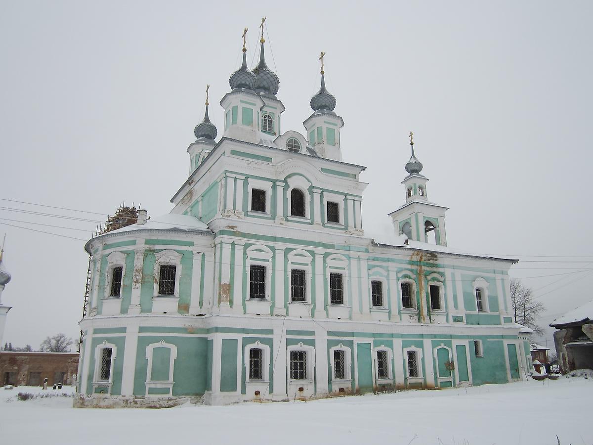 фасады. Церковь Троицы Живоначальной, Вощажниково (Борисоглебский район, Ярославская область)