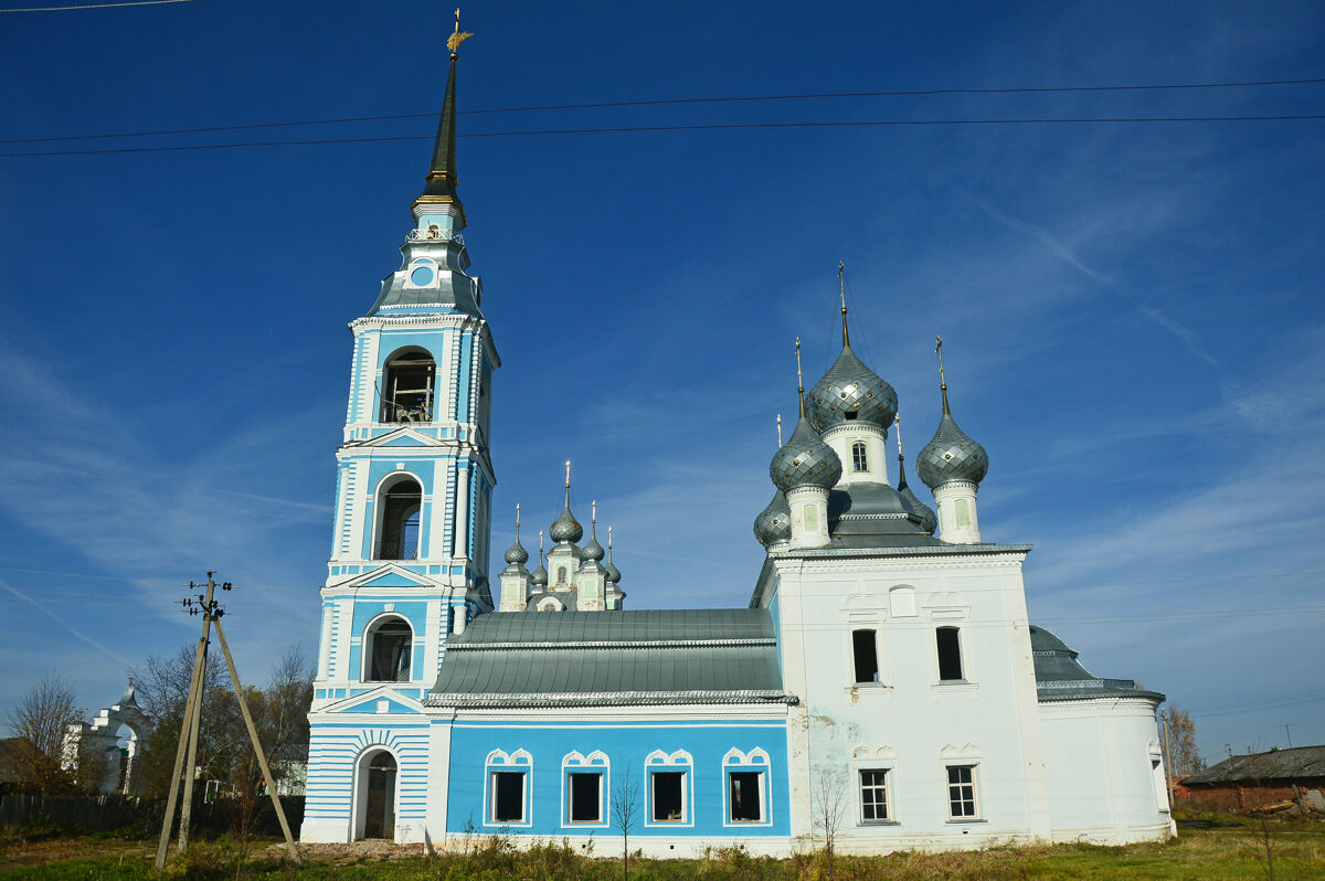 Церковь Рождества Пресвятой Богородицы, Вощажниково (Борисоглебский район, Ярославская область). фасады
