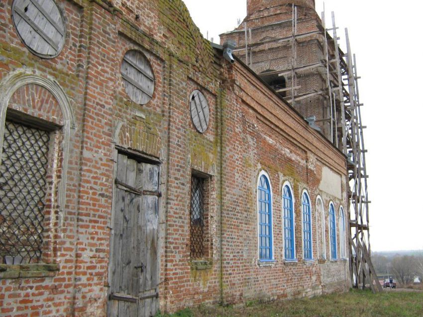 Церковь Покрова Пресвятой Богородицы, Ольховка (Добринский район, Липецкая область). фасады