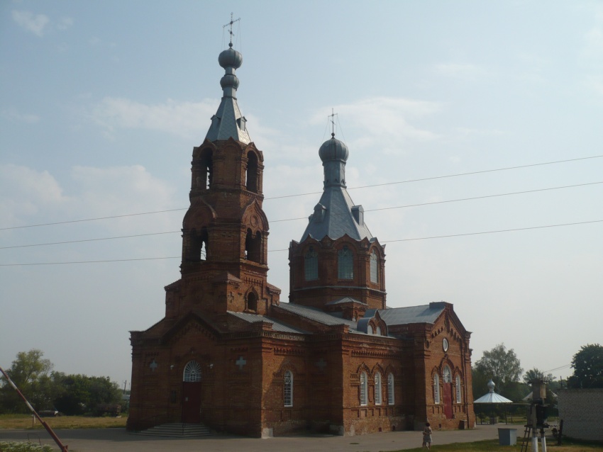 Церковь Михаила Архангела, Демшинка (Добринский район, Липецкая область). фасады