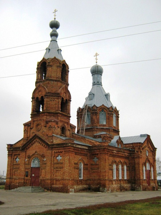 Церковь Михаила Архангела, Демшинка (Добринский район, Липецкая область). фасады