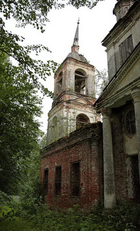 Малахово. Церковь Благовещения Пресвятой Богородицы. фасады