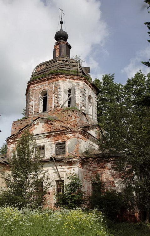 Церковь Симеона и Анны, Новосёлки (Борисоглебский район, Ярославская область). фасады