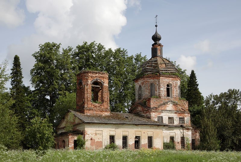 Церковь Симеона и Анны, Новосёлки (Борисоглебский район, Ярославская область). фасады