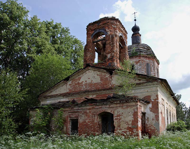 Церковь Симеона и Анны, Новосёлки (Борисоглебский район, Ярославская область). фасады