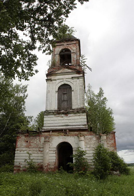 Церковь Воскресения Христова, Закедье (Борисоглебский район, Ярославская область). фасады