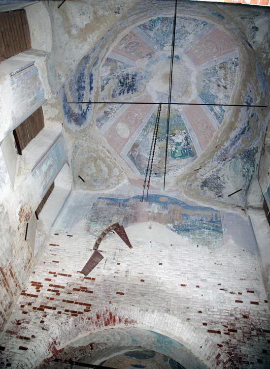 Церковь Воскресения Христова, Закедье (Борисоглебский район, Ярославская область). интерьер и убранство