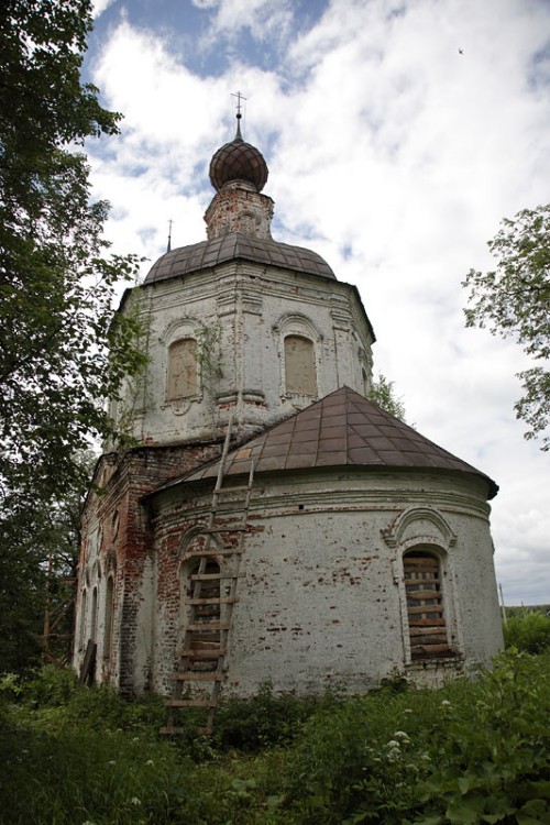 Церковь Положения Пояса Пресвятой Богородицы, Семёновское (Борисоглебский район, Ярославская область). фасады