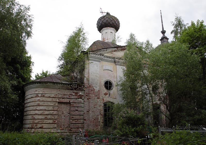 Деревеньки. Церковь Николая Чудотворца (Бориса и Глеба). фасады