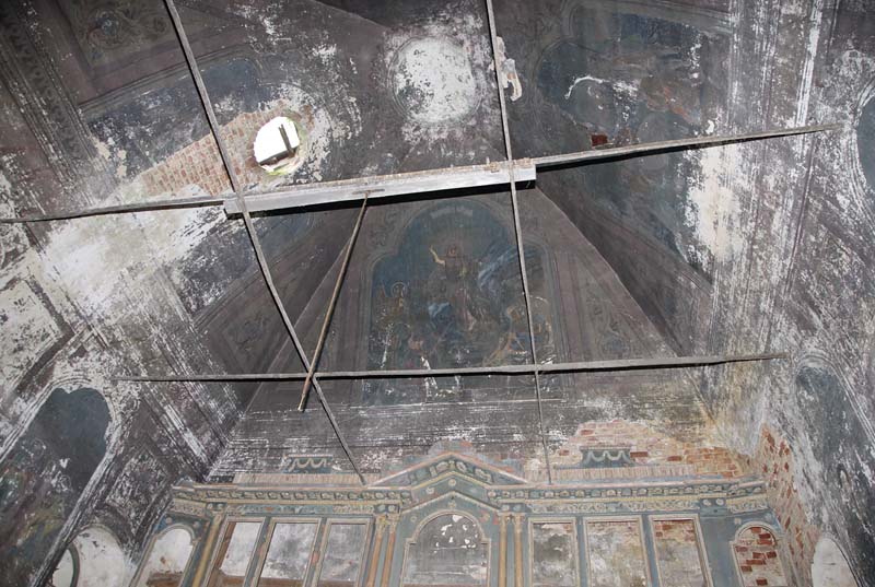 Церковь Николая Чудотворца (Бориса и Глеба), Деревеньки (Борисоглебский район, Ярославская область). интерьер и убранство