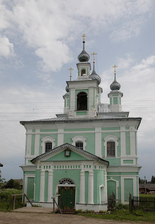 Церковь Троицы Живоначальной, Вощажниково (Борисоглебский район, Ярославская область). фасады