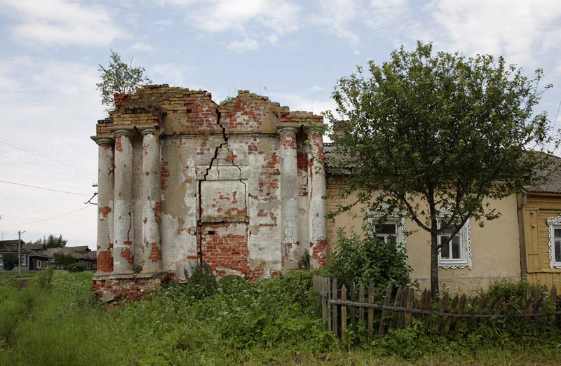 Неизвестная часовня, Вощажниково (Борисоглебский район, Ярославская область). фасады