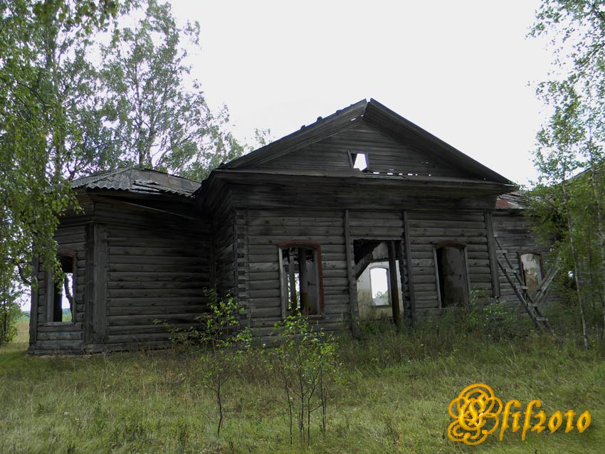 Церковь Покрова Пресвятой Богородицы, Вишня (Лухский район, Ивановская область). фасады, Вид с севера