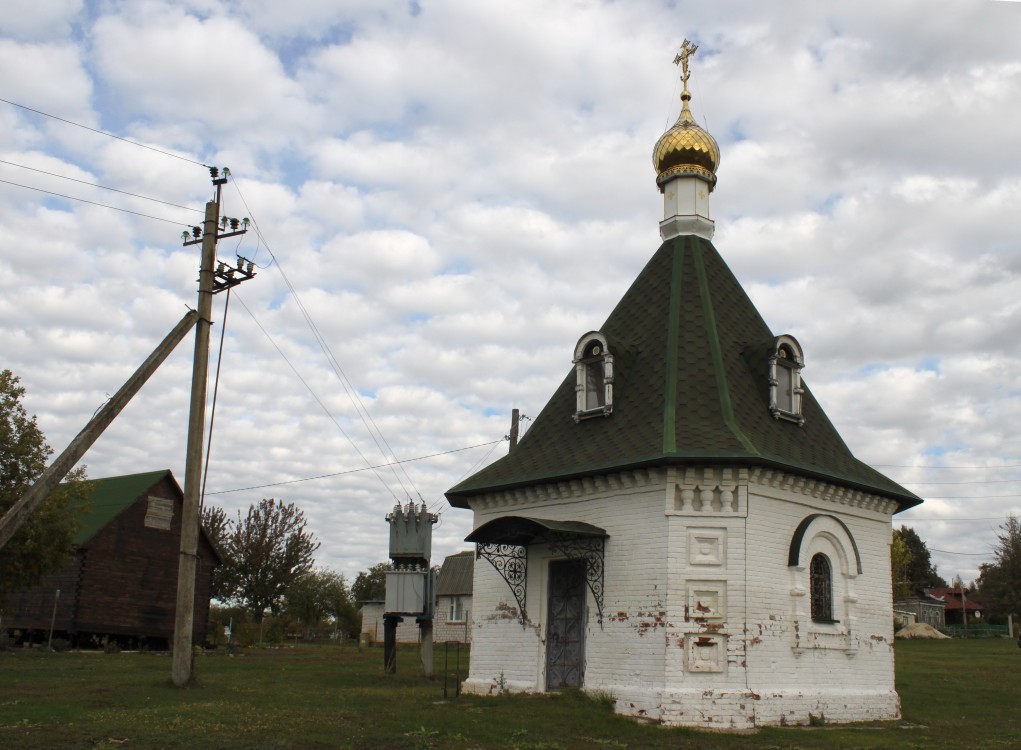 Коверлево. Часовня Рождества Пресвятой Богородицы. фасады, Вид с юго - запада