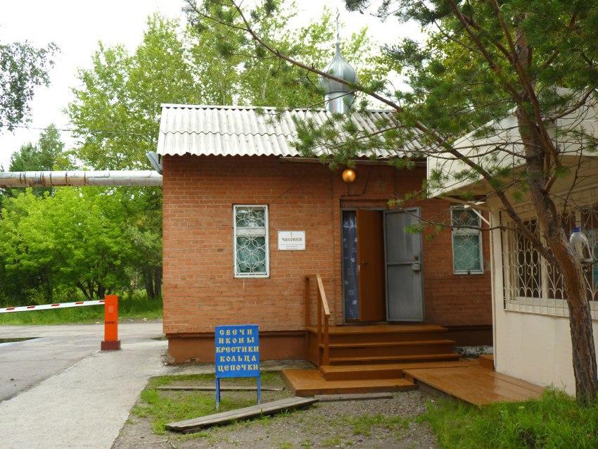 Часовня Луки (Войно-Ясенецкого), Лесосибирск (Лесосибирск, город, Красноярский край). общий вид в ландшафте