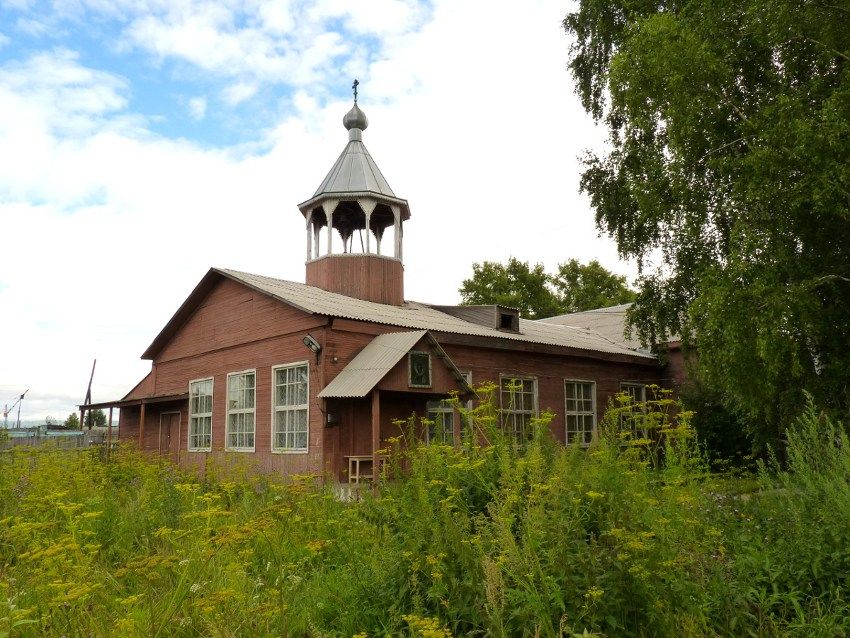 Церковь Иоанна Кронштадского, Лесосибирск (Лесосибирск, город, Красноярский край). общий вид в ландшафте