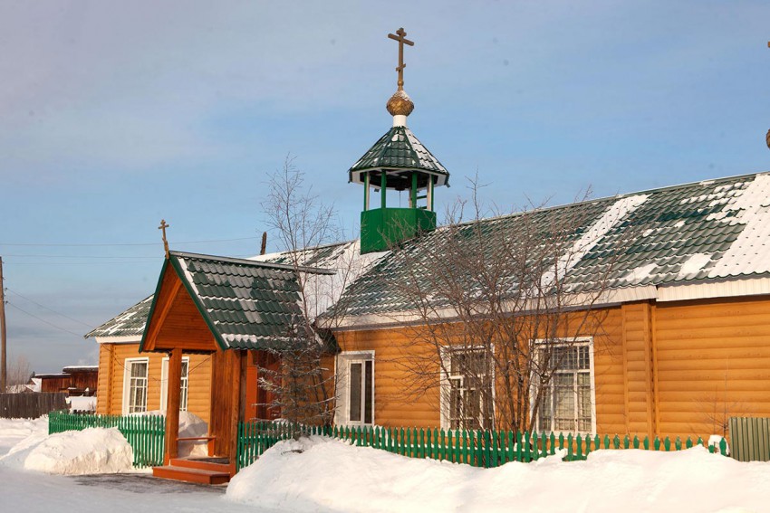 Казачинское. Церковь Троицы Живоначальной (временная). интерьер и убранство