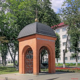 Полоцк. Часовня-памятник воинам-интернационалистам