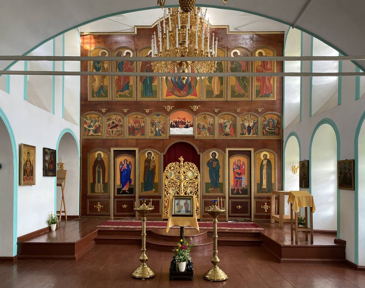 Кафедральный собор Успения Пресвятой Богородицы, Енисейск (Енисейск, город, Красноярский край). интерьер и убранство, Второй этаж, главный храм