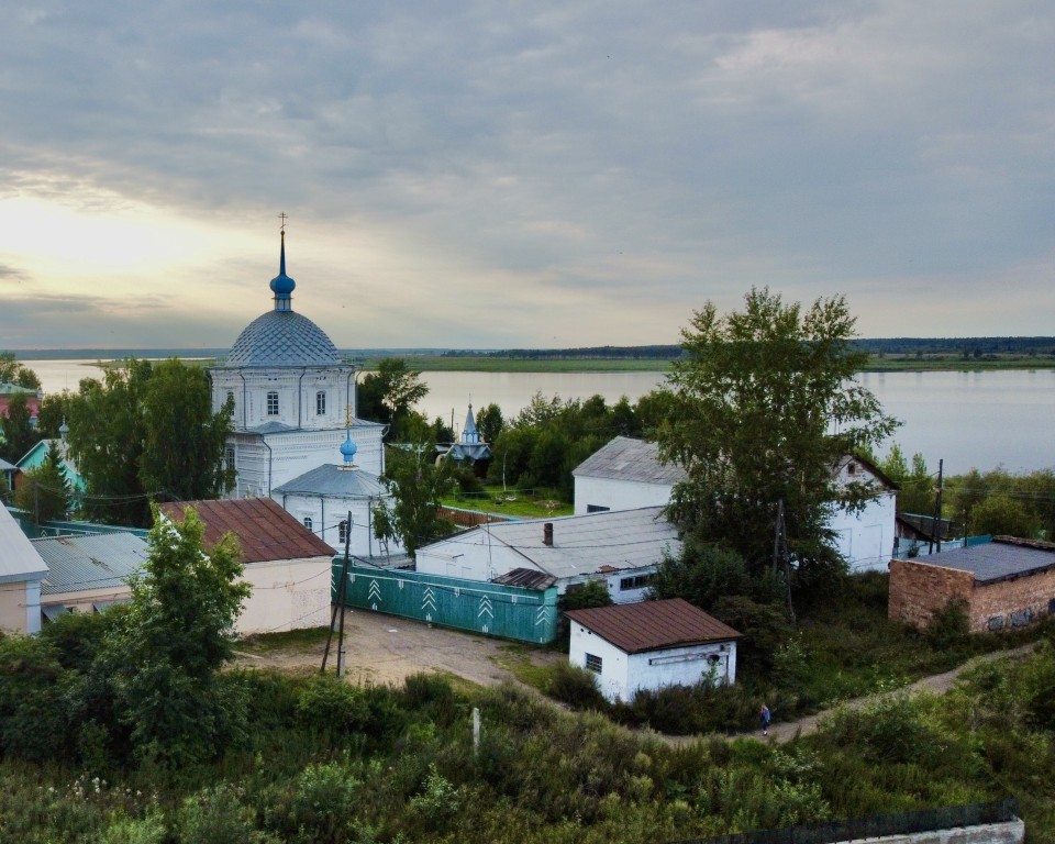 Иверский монастырь, Енисейск (Енисейск, город, Красноярский край). фасады, Западная часть монастыря, вид с ЮВ