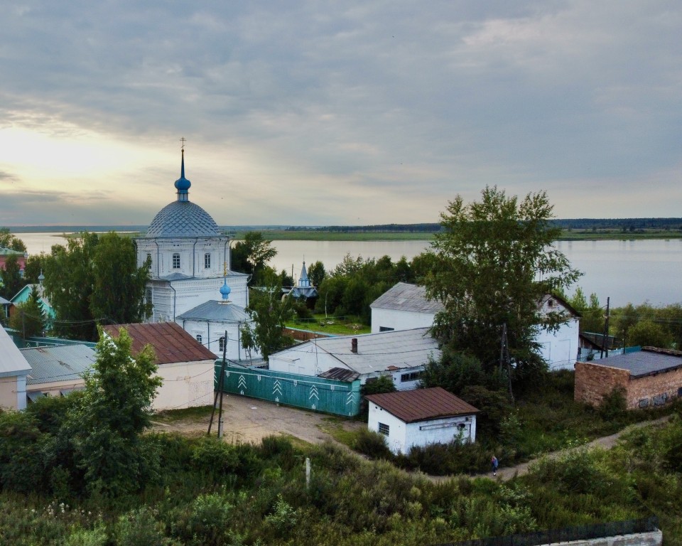 Енисейск. Иверский монастырь. фасады, Западная часть монастыря, вид с ЮВ