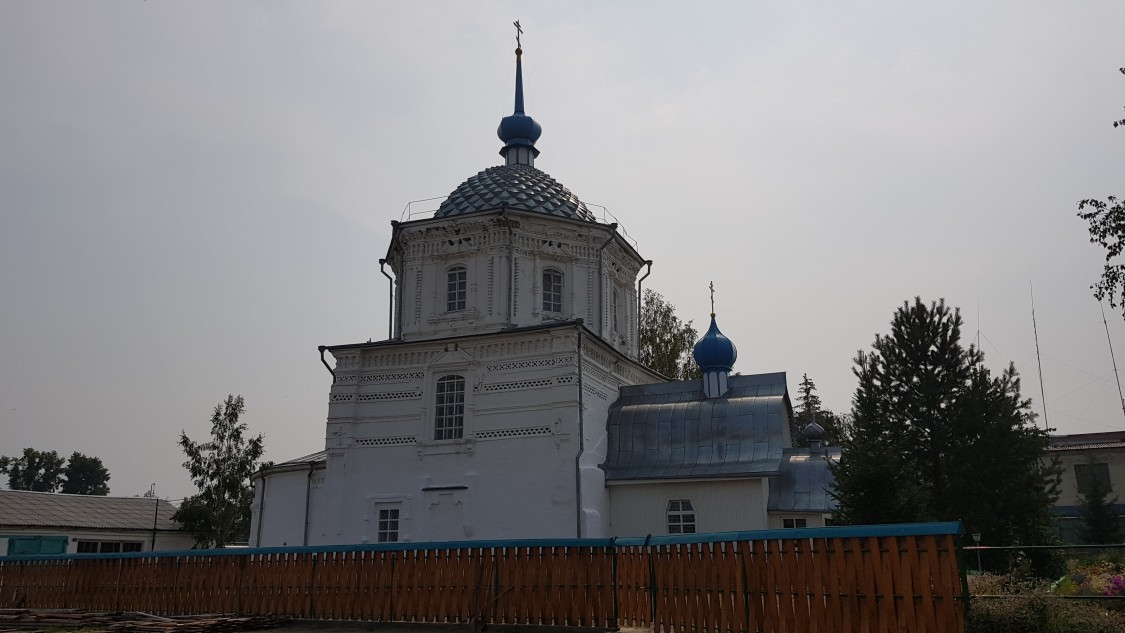 Енисейск. Иверский монастырь. Церковь Воскресения Христова. фасады