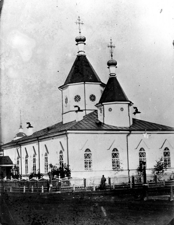 Иверский монастырь. Церковь Иверской иконы Божией Матери, Енисейск (Енисейск, город, Красноярский край). архивная фотография, Источник: Личная коллекция автора