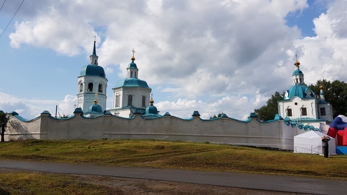 Енисейск. Спасо-Преображенский монастырь. фасады