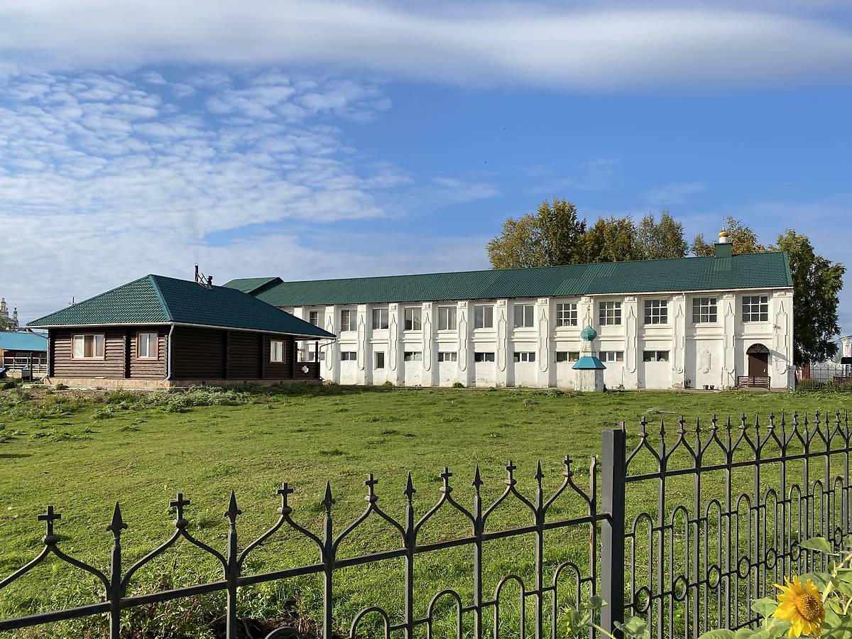 Главный корпус, архитектурные детали. Спасо-Преображенский монастырь, Енисейск (Енисейский район и г. Енисейск, Красноярский край)
