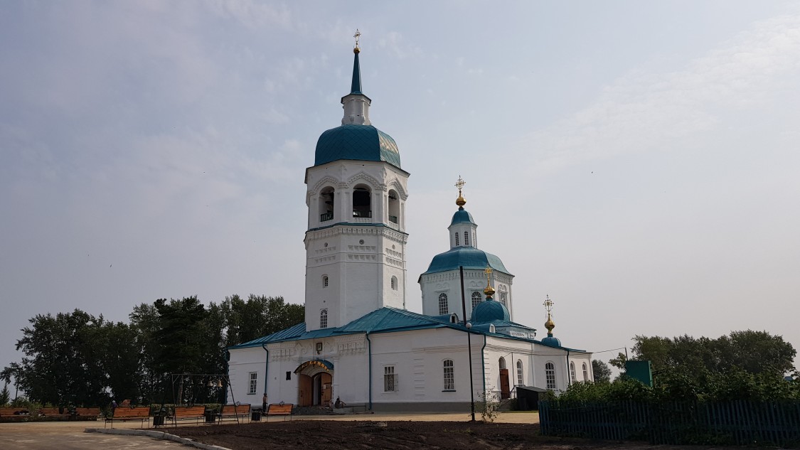 Енисейск. Спасо-Преображенский монастырь. Собор Спаса Преображения. фасады