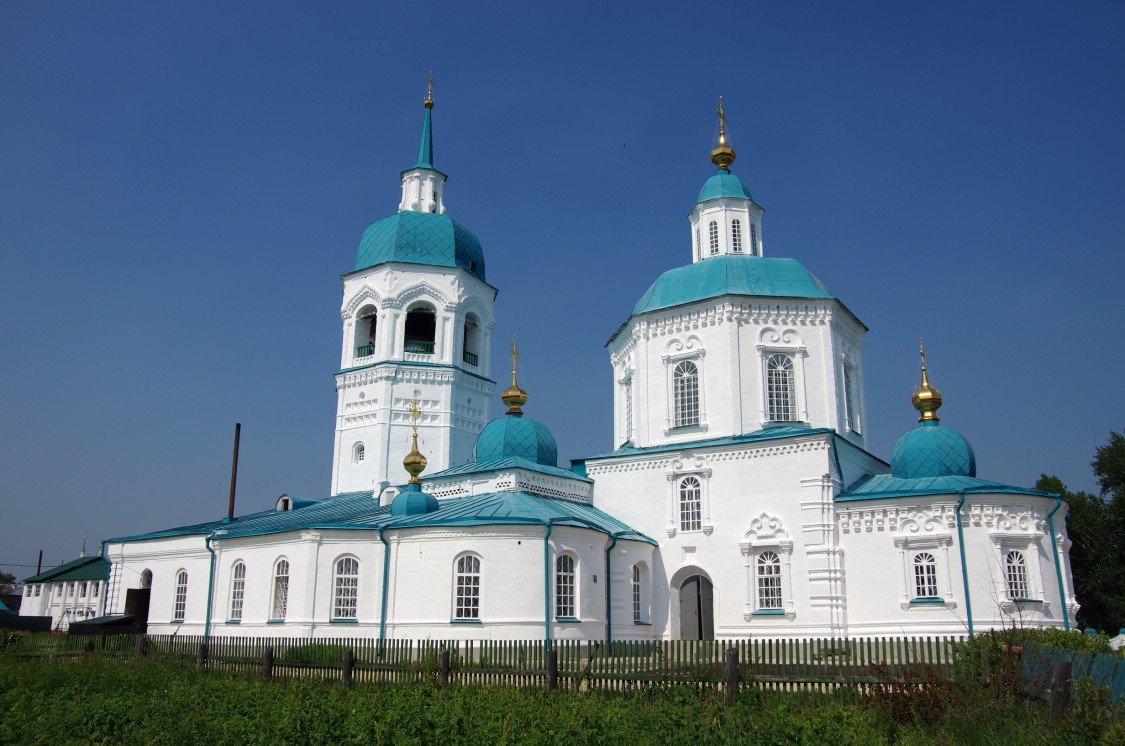 Енисейск. Спасо-Преображенский монастырь. Собор Спаса Преображения. фасады