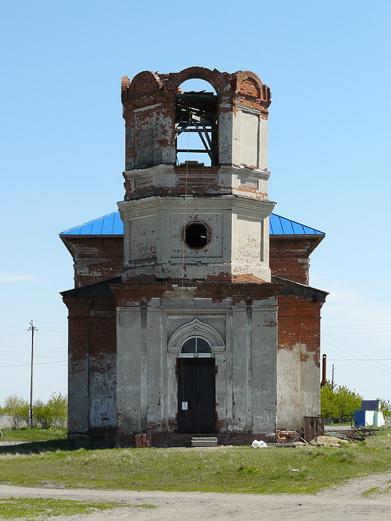 Церковь Димитрия Солунского, Чистое (Щучанский район, Курганская область). фасады