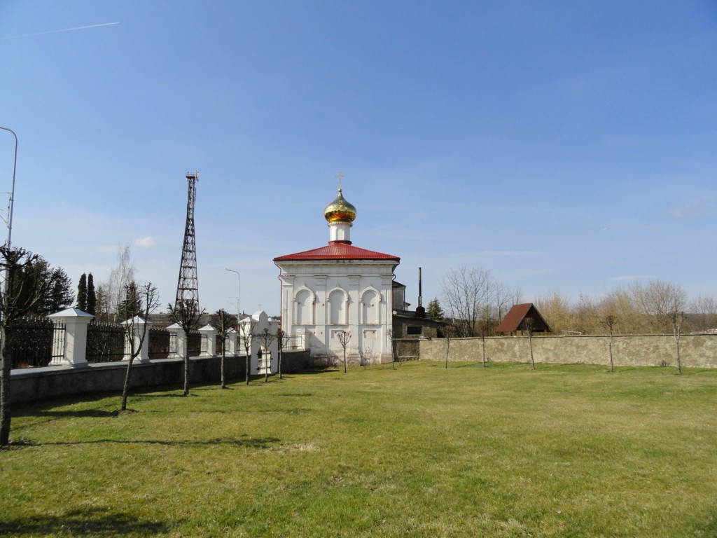 Церковь Александра Невского, Краслава (Краславский край, Латвия). общий вид в ландшафте