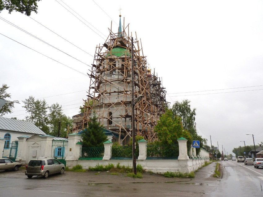 Кафедральный собор Успения Пресвятой Богородицы, Енисейск (Енисейск, город, Красноярский край). документальные фотографии