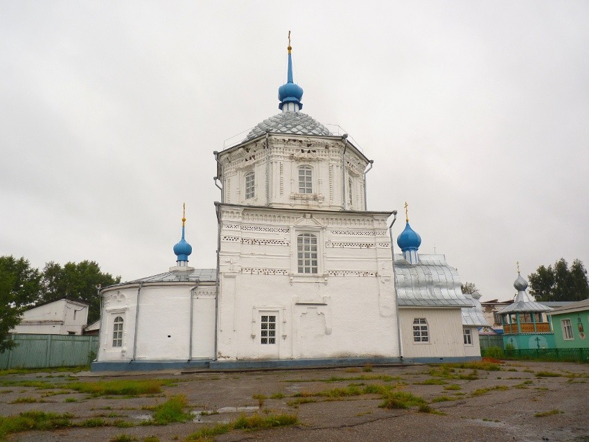 Енисейск. Иверский монастырь. Церковь Воскресения Христова. фасады