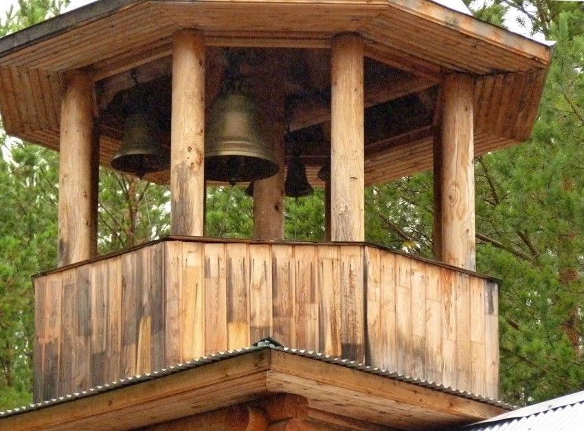 Скит Спасо-Преображенского монастыря. Церковь Новомучеников и исповедников Церкви Русской, Монастырское, оз. (Енисейский район, Красноярский край). архитектурные детали