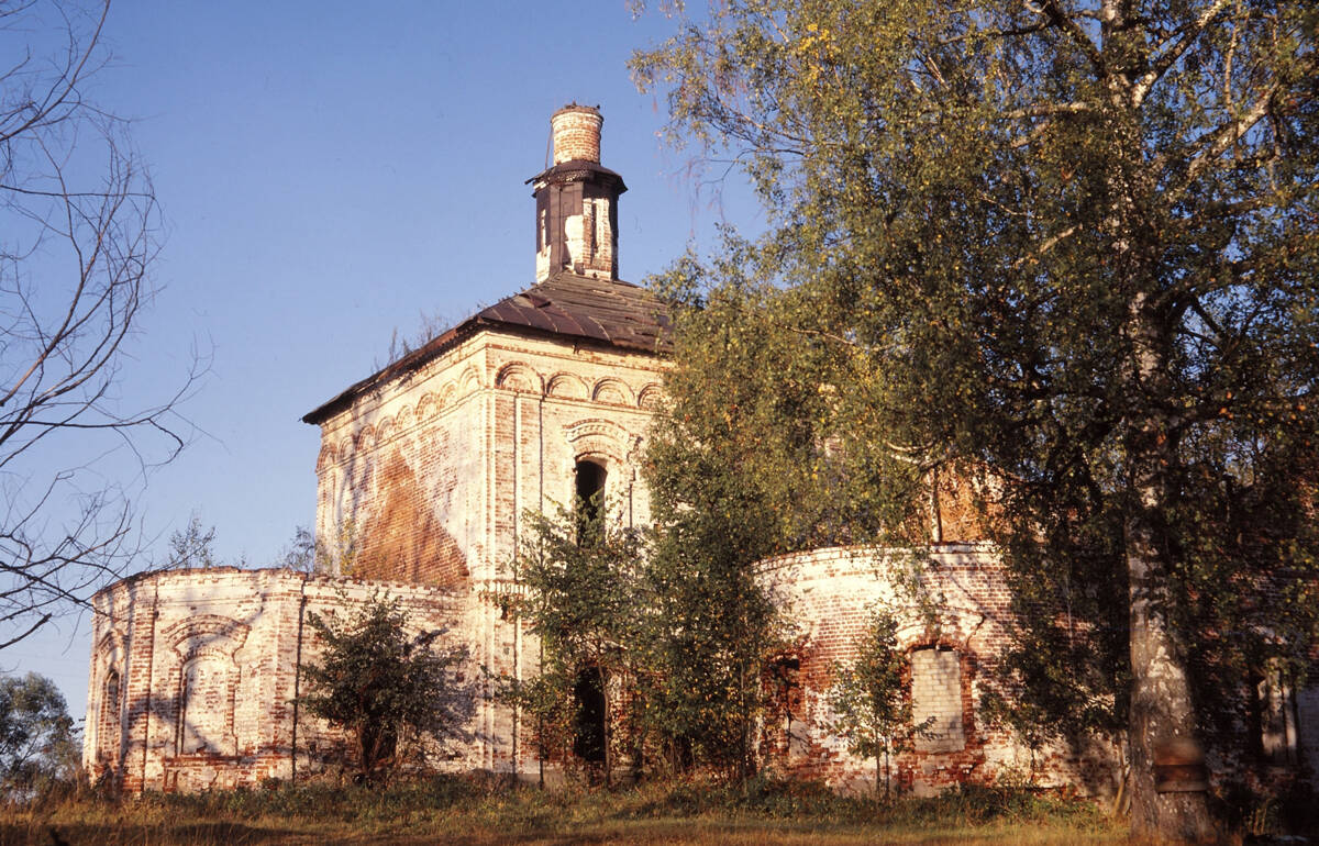 Церковь Владимирской иконы Божией Матери, Польки (Савинский район, Ивановская область). фасады