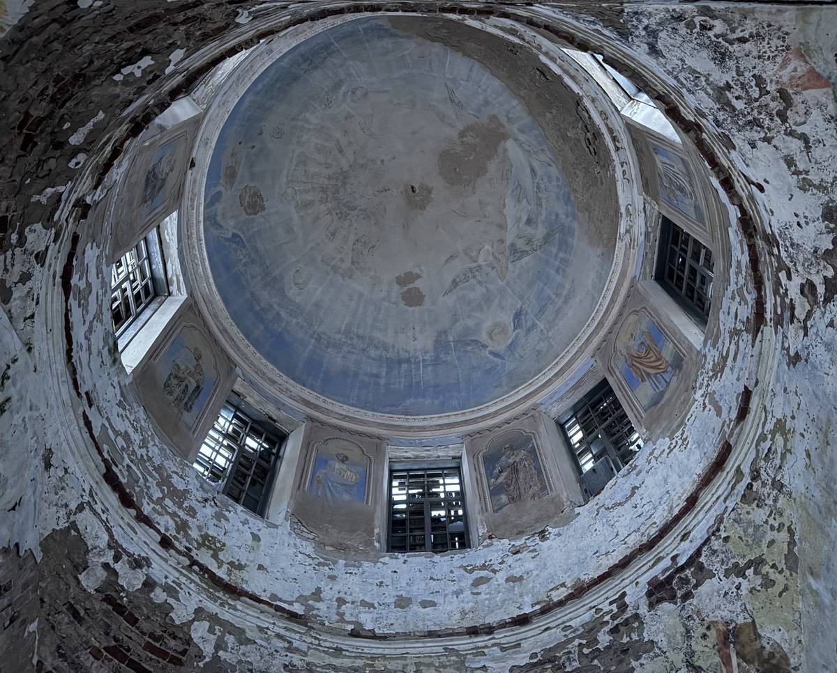 интерьер и убранство. Церковь Иоанна Предтечи, Шедомицы (Боровичский район, Новгородская область)